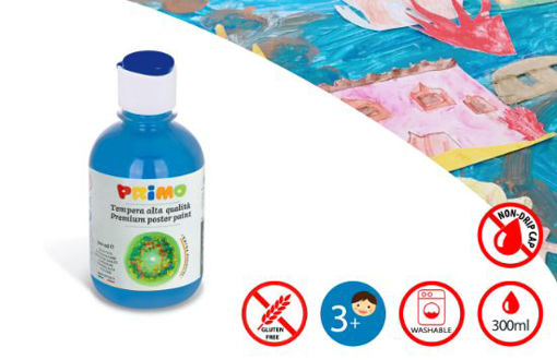 Picture of PRIMO 300ML POSTER PAINT BLUE CYAN